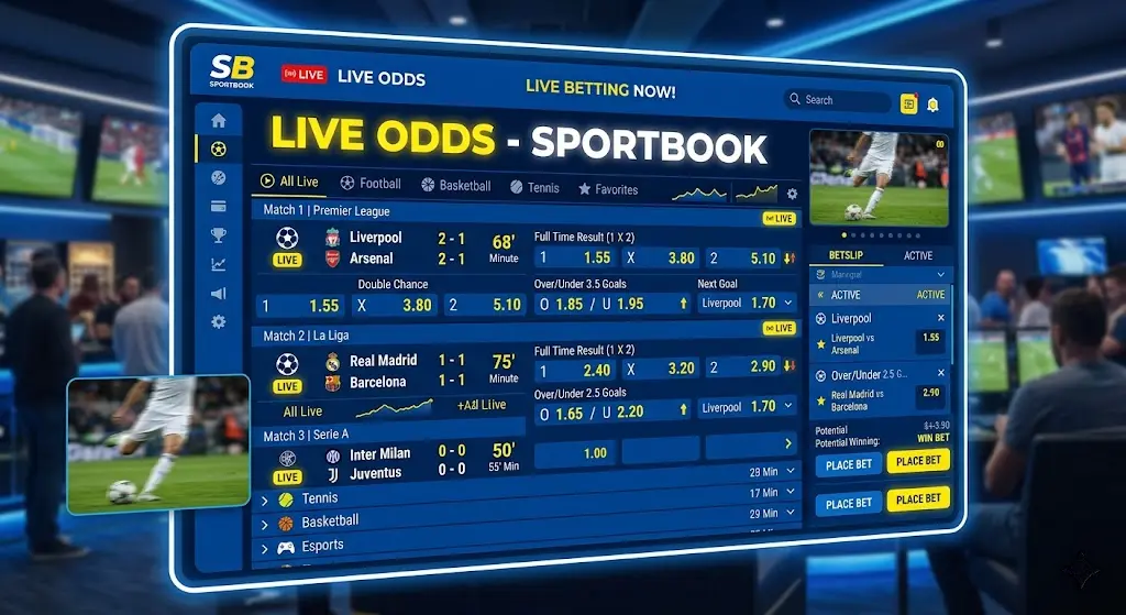 TAB66 Sportsbook Live Odds